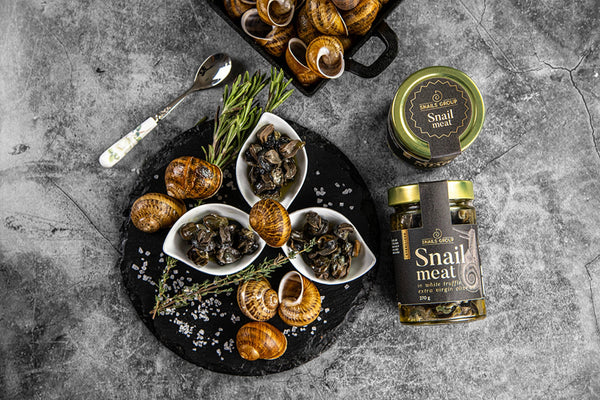 Премиум охлювено месо в трюфелов зехтин