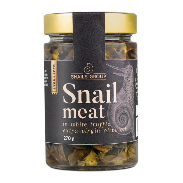 Премиум охлювено месо в трюфелов зехтин